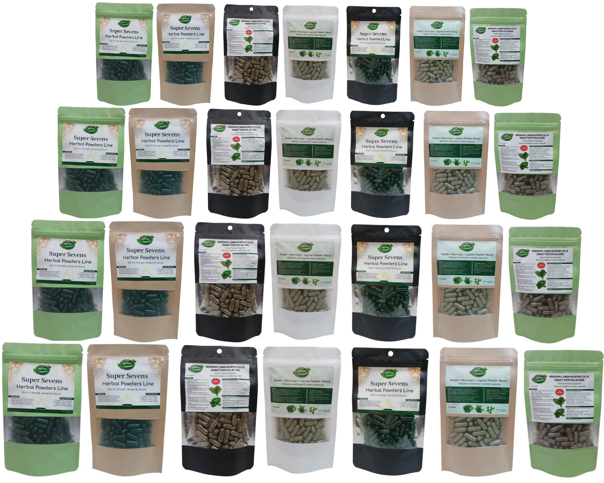 Herbal Powders Line Preview
